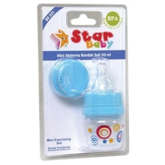 Star Mini Alıştırma Bardak Seti Pp 30 Ml -Br221