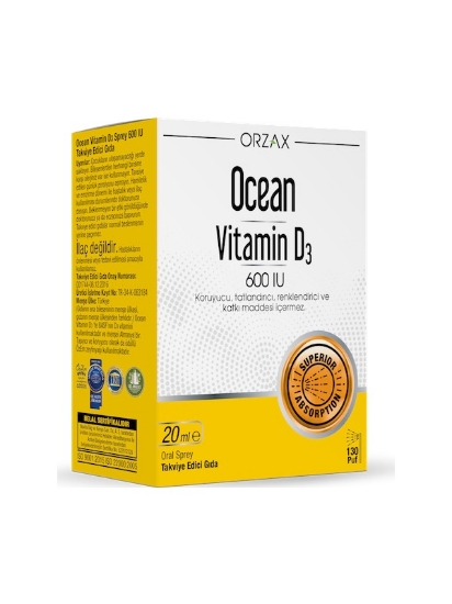 Ocean Vitamin D3 600 IU Sprey 20ml