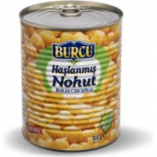 Burcu Haşlanmış Nohut 800 Gr