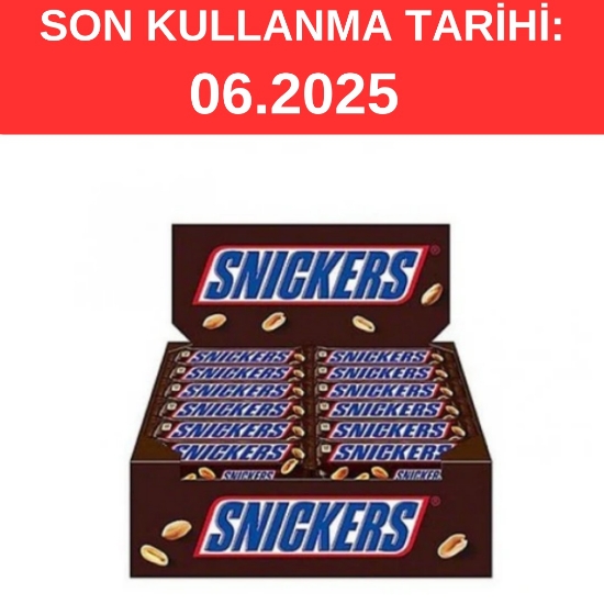 Snickers Çikolata 35,5 Gr 48'li Paket