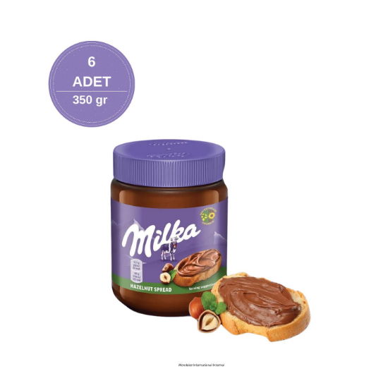 Milka Spread Hazelnut Sürülebilir Çikolata Kakaolu Fındık Ezmesi 