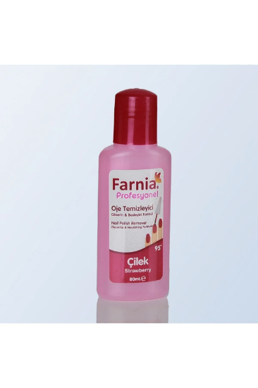 Farnia Aseton Oje Temizleyici Çilek Aromalı 80 ml