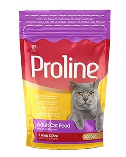 ProLine Kuzulu Pirinçli Yetişkin Kedi Maması 400 Gr