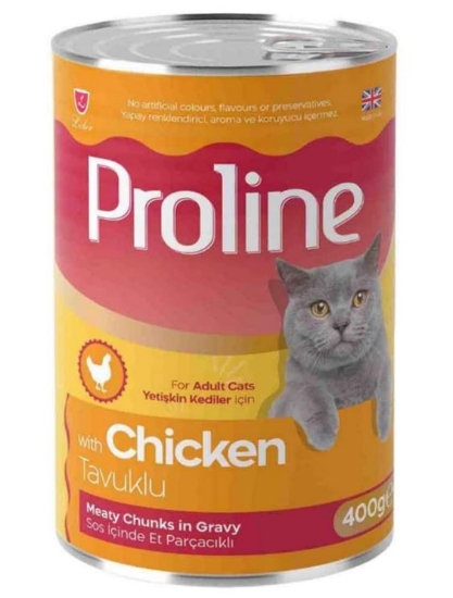 Proline Kedi Konserve Maması Tavuk Etli 400 Gr