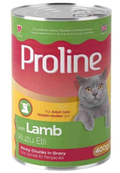 Proline Kedi Konserve Maması Kuzu Etli 400 Gr