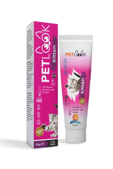 Petlook Yavru Kedi Kitten ve Anne Kedi Maltı Multivitamin 115 GR