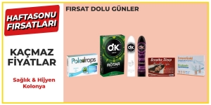 Haftasonu Fırsatları! Sağlık & Hijyen &  Kolonya kampanya resmi