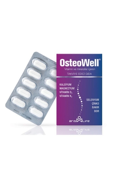 Aris Life Osteowell Takviye Edici Gıda 30 Tablet