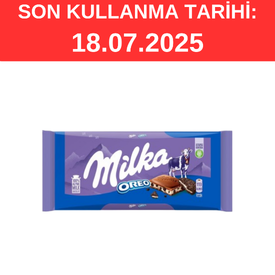 Milka Oreo Tablet 100gr - 6 adet