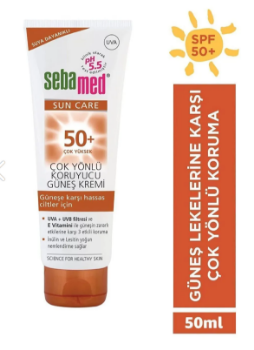 Sebamed Çok Yönlü Koruyucu Güneş Kremi 50 Ml Spf 50+ çok yüksek