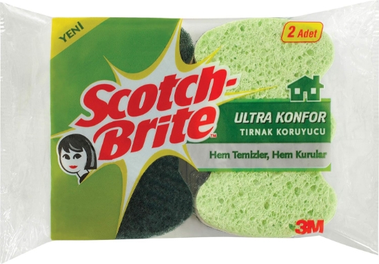 Scotch-Brite Tırnak Bakım Selülozik Sünger 2'li