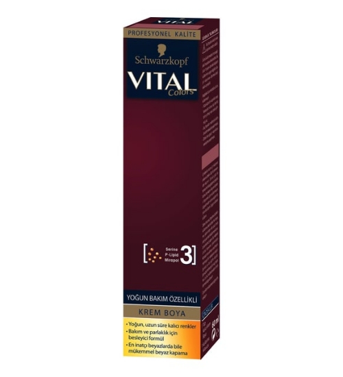 Schwarzkopf  VITAL COLORS TÜP SAÇ BOYASI 60 ML