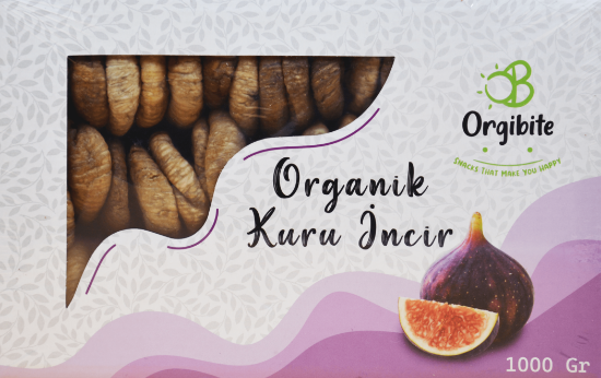 Organik Kuru İncir Lerida Dizim 1 kg 