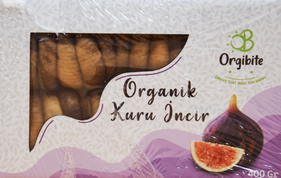 Organik Kuru İncir Lerida Dizim 400 gr 