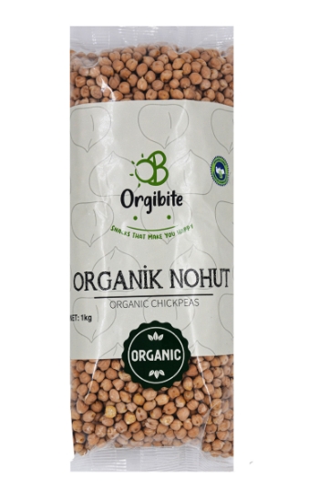 Orgibite Organik Nohut 1 kg  paket