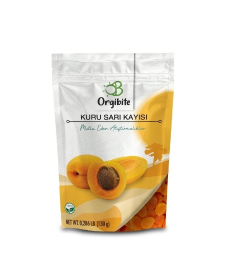 Orgibite Kuru Sarı Kayısı 130 gr 