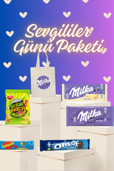 Milka Çikolata Sevgililer Günü Paketi 3