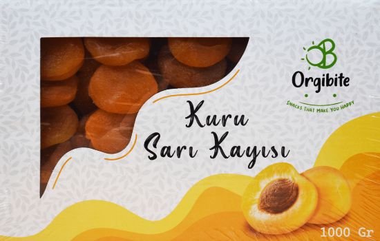 Orgibite Kuru Sarı Kayısı Dizme 1 kg 