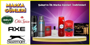 Marka Günleri-AXE-SLAZENGER-REXONA-OLD SPİCE-BRUT kampanya resmi