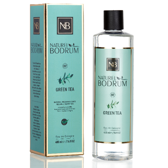 Naturel Bodrum Yeşil Çay Kolonyası Pet Şişe 400ml