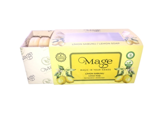 MAGE DOĞAL LİMON SABUNU 160GR -  8x20 GR