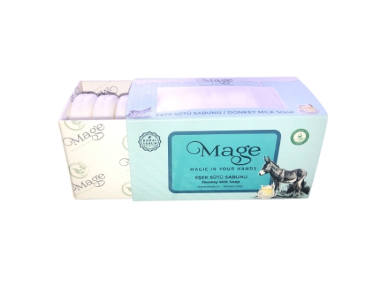 MAGE DOĞAL EŞEK SABUN -  160GR      8x20 GR