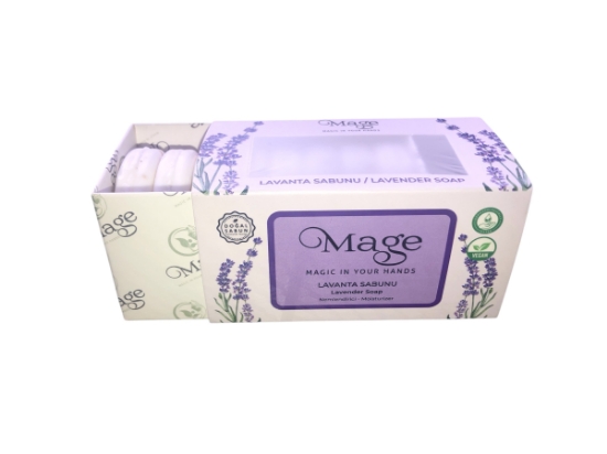 MAGE DOĞAL LAVANTA SABUNU 160GR-  8x20 GR