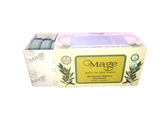 MAGE DOĞAL ZEYTİNYAĞLI SABUN 160GR -  8x20 GR