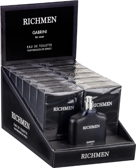 GABRİNİ RİCHMEN EDT 100ML BLACK +TESTER