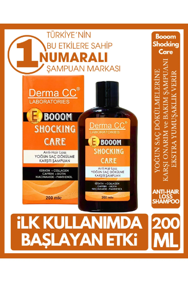 Derma CC LABORATORIES  Yoğun Dökülme Karşıtı Şampuan 200 Ml