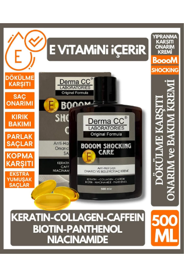 Derma CC LABORATORIES Yoğun Dökülme Karşıtı Saç Kremi 500ml