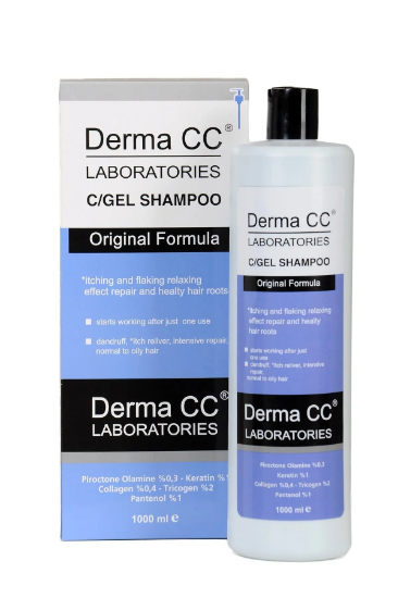 Derma CC LABORATORIES Kepek-kaşıntı-pullanma-dökülme Karşıtı Şampuan 1000ml