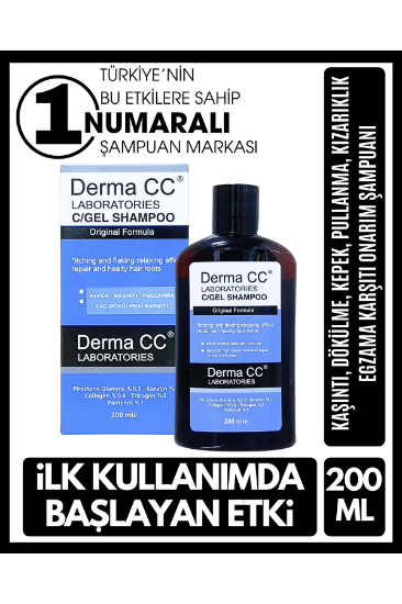 Derma CC LABORATORIES Saç Kökü Onarım Şampuanı 200 Ml