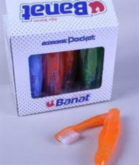 BANAT Tekli Eco-Pocket diş fırçası.