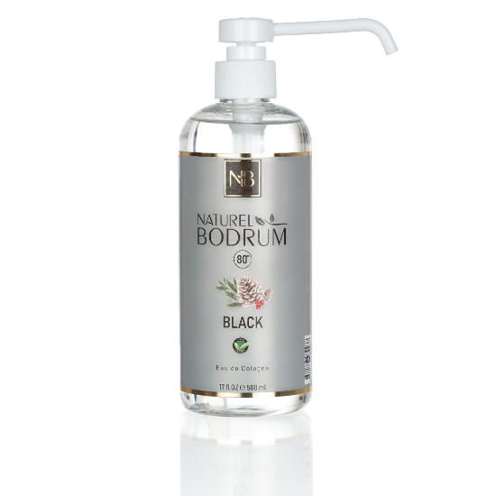 Naturel Bodrum Black Kolonyası Pet Şişe Sprey Başlıklı 500ml