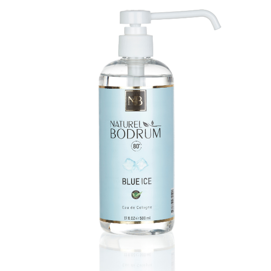 Naturel Bodrum Blue Ice Kolonyası Pet Şişe Sprey Başlıklı 500ml