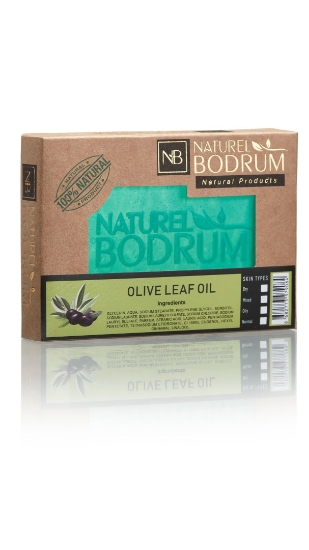 Naturel Bodrum Zeytin Yaprağı Yağı Gliserinli Doğal Sabun 100 Gr