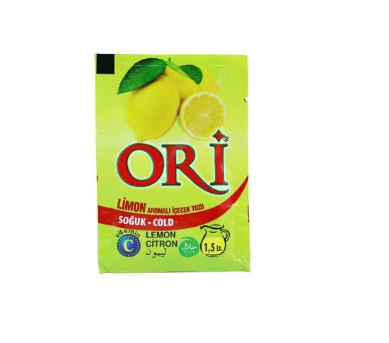 Ori 24'lü Limon Aromalı Soğuk Toz İçecek 1,5lt