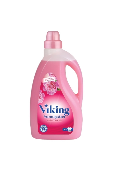 Viking Çamaşır Yumuşatıcısı Gül&Zambak 3 Litre