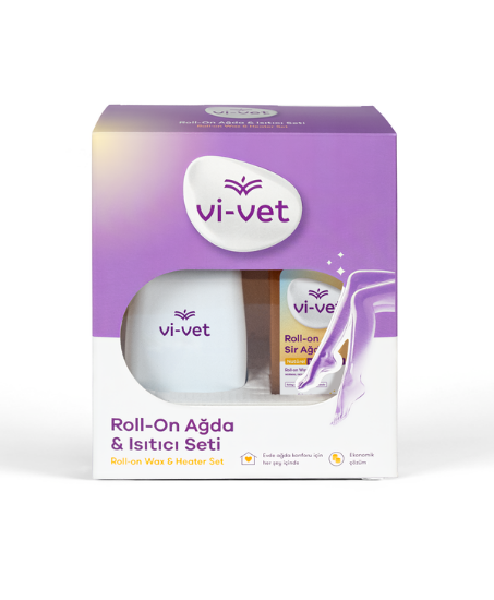 Vivet Sir Ağda Roll-On Isıtıcı Set Tekli Karma