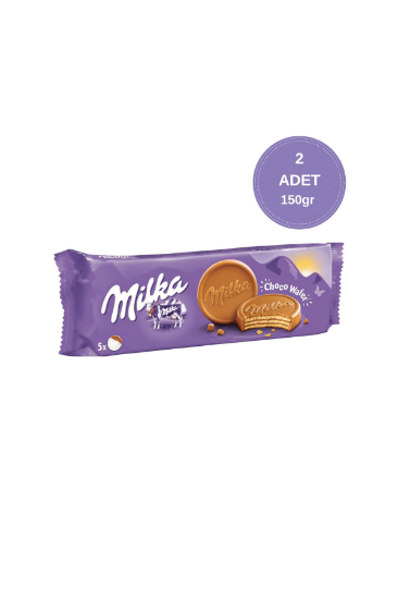 Milka Choco Wafer Sütlü Çikolata Kaplamalı Gofret 150 gr - 2 Adet