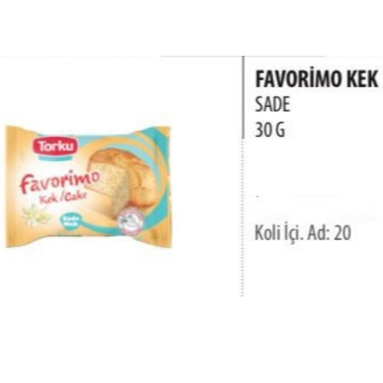 Torku Favorimo Kek 30 gr - 20 Adet