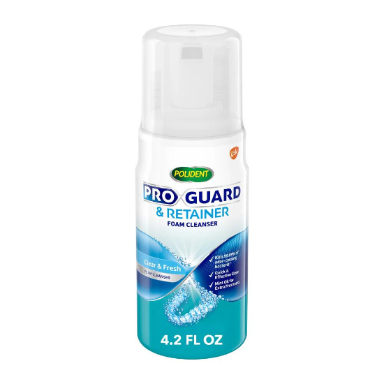 Polident Pro Guard Retainer Protez Temizleme Köpüğü 125 ml