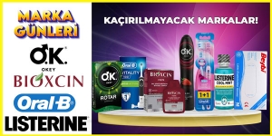 Marka Günleri-Oral B-Okey-Beybi-Listerine-Bioxcin kampanya resmi