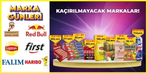 Marka Günleri-First-Red Bull-Nescafe-Falım-Haribo-Kurukahveci Mehmet Efendi-Tadelle-Jacobs-Çaykur-Snickers-Cino-Lipton kampanya resmi