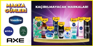 Marka Günleri-Nivea-Eyüp Sabri Tuncer-Axe-Vaseline kampanya resmi