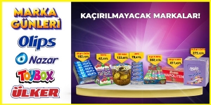 Marka Günleri-Toybox-Nazar-Olips-BONART-Ekşi Yüz-Vivident-Milka-Nestle-Ülker-Irmak-Kent Tofita-Kahve Dünyası-Globox-Mahmood kampanya resmi