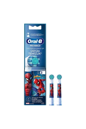 Oral-B Pro Kids Spiderman 2li Yedek Başlık