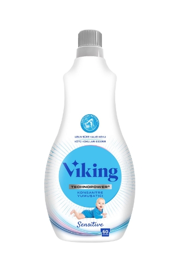 Viking TECHNOPOWER Konsantre Çamaşır Yumuşatıcısı Sensitive 1440 ml