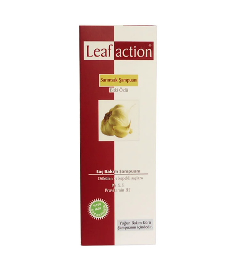 Leaf Action Sarımsak Şampuanı 400 ml